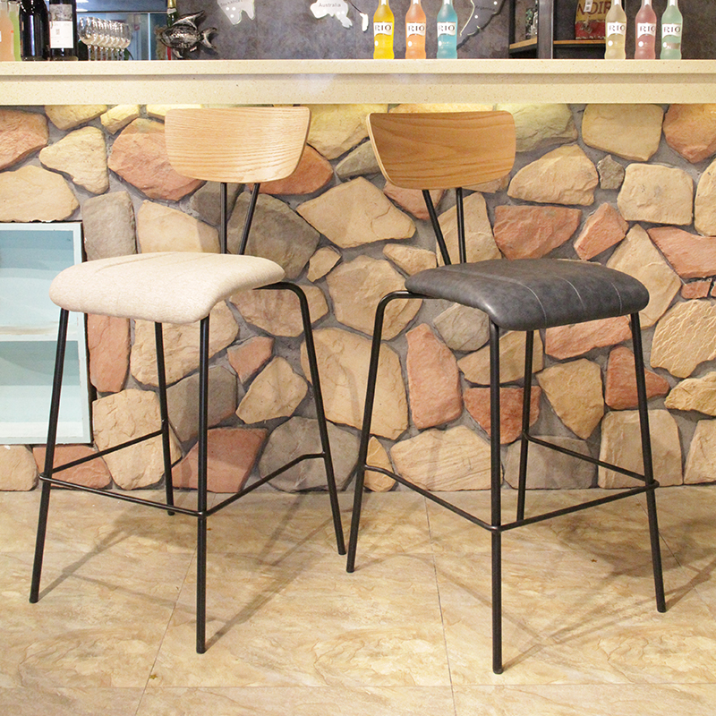Chaise commerciale de meubles de barre d'unité centrale en cuir de loisirs de conception célèbre