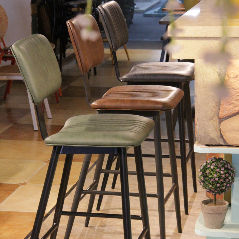 Китай Итальянская роскошная кожаная ткань, безрукий, коммерческая мебель, барный стул, производитель