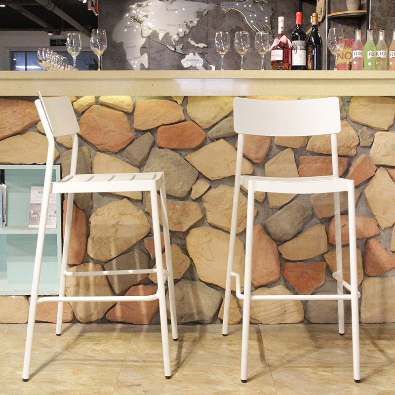 Industrial Stackable Restaurant Cafe Bar Indoor Outdoor Garden Chair Set