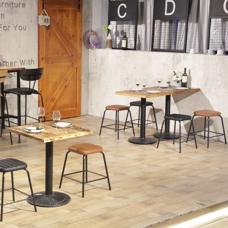 Китай Французский промышленный кожаный мягкий тканевый стул для кофе-бистро-бара, производитель