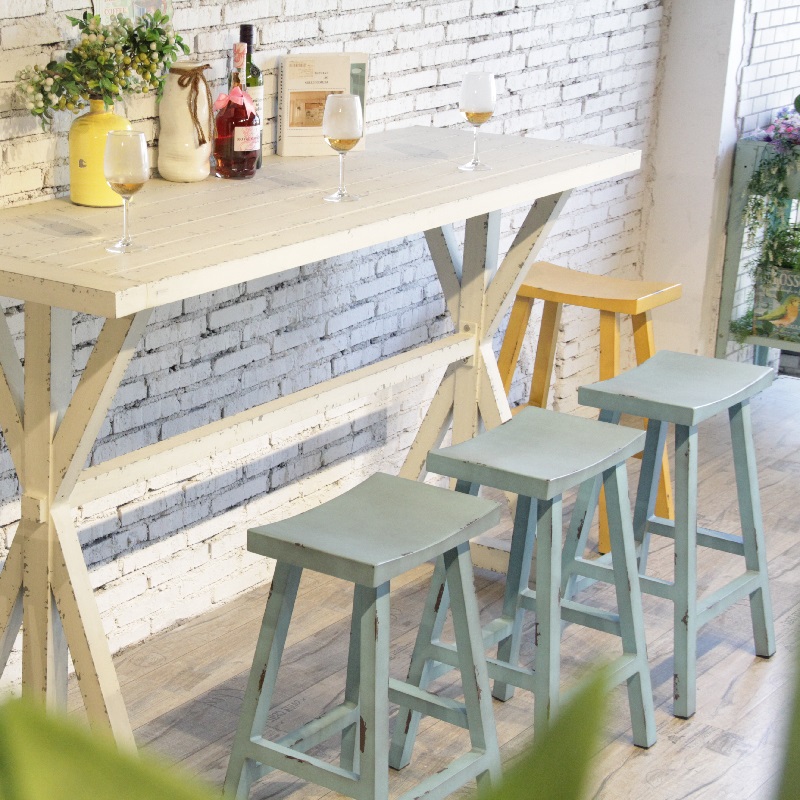 Customize Indoor Outdoor Restaurant Dinning Industrial Pub Bar Table