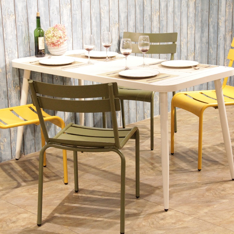 Stackable Restaurant Cafe Outdoor Dining Luxembourg Senat Side Chair