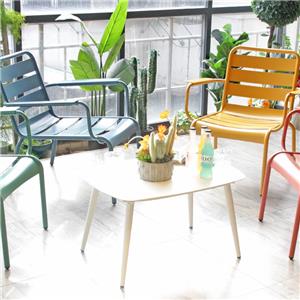 OEM Industrial Style Leisure Lightweight Outdoor Furniture Side Table