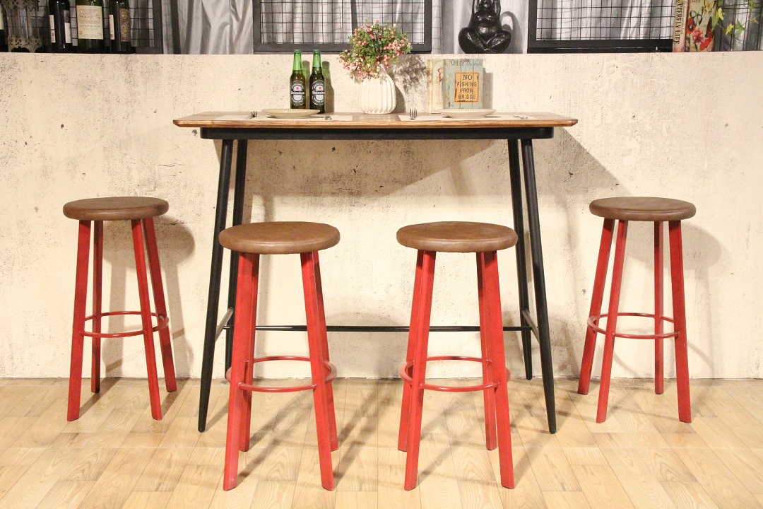 leather bar stool