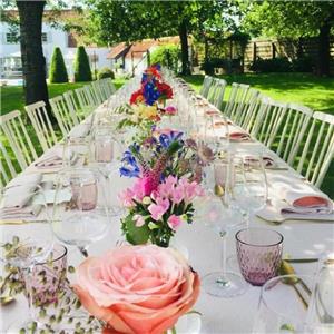 Alquiler al aire libre Royal Party Evento Banquete Tiffany Chiavari Silla apilable para bodas