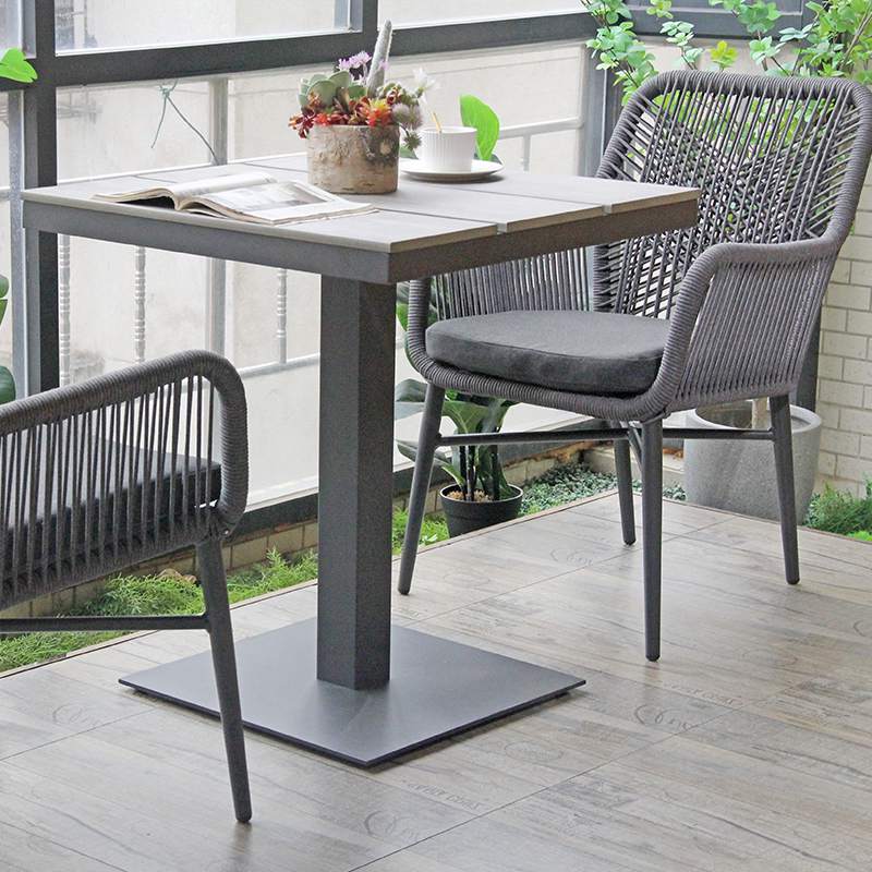 New Arrival Upgraded Material Custom Size Industrial Bistro Cafe Table
