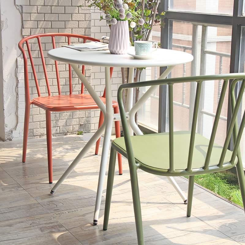Commercial Oem European Style Patio Villa Garden Rustproof Dining Chair