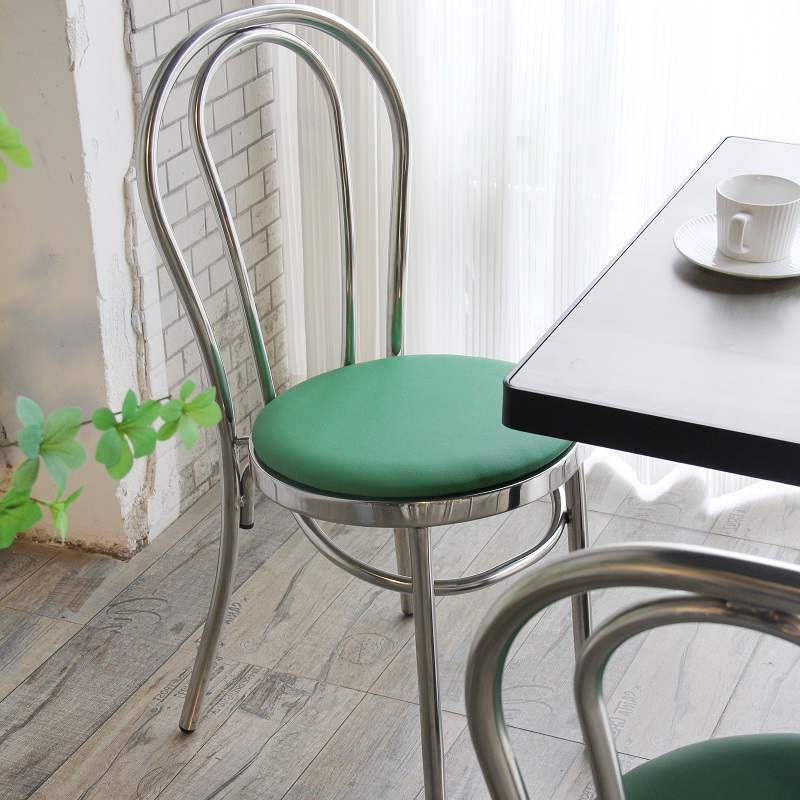 Китай Прокат стульев для кафе в Вене, штабелируемый стул Тонет из нержавеющей стали, производитель