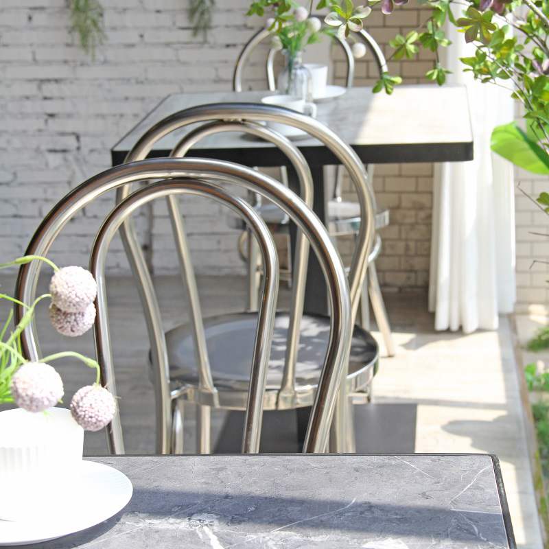Vienna Cafe Chair Rental Banquet Stackable Stainless Steel Thonet Chair
