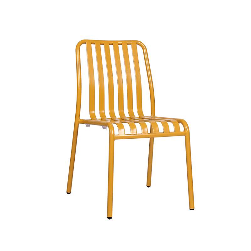 Китай Алюминиевый садовый стул, современный простой скандинавский двор, уличный стул, производитель