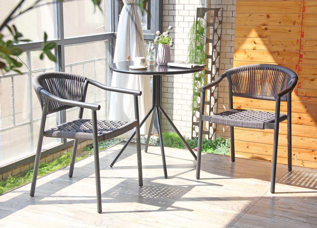 outdoor rope dining chair
