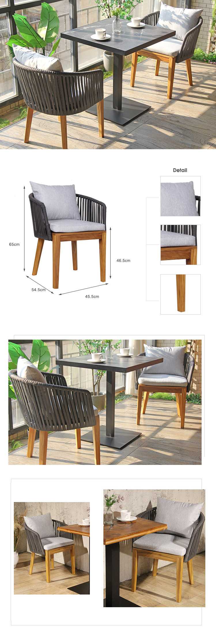 Outdoor Courtyard Chair