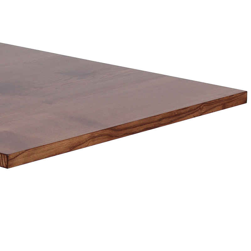 Solid Ash Wood Table Top Restaurant Hotel Customized Solid Wood Tabletop