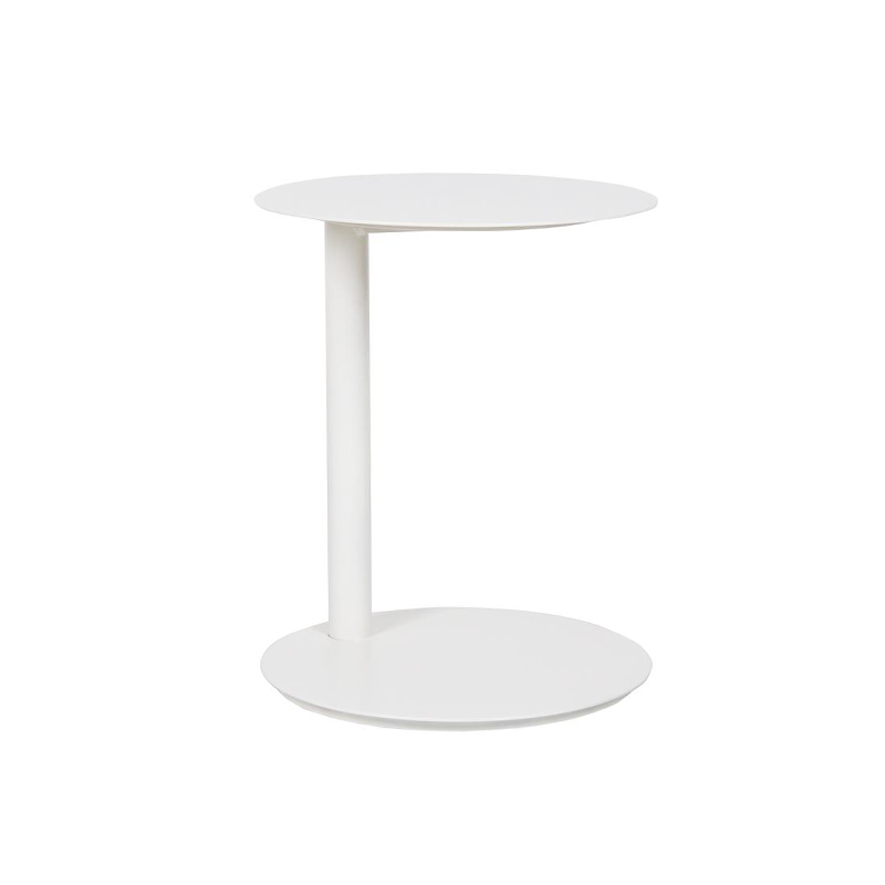 Aluminum Coffee Table Nordic Minimalist White Creative Side Table