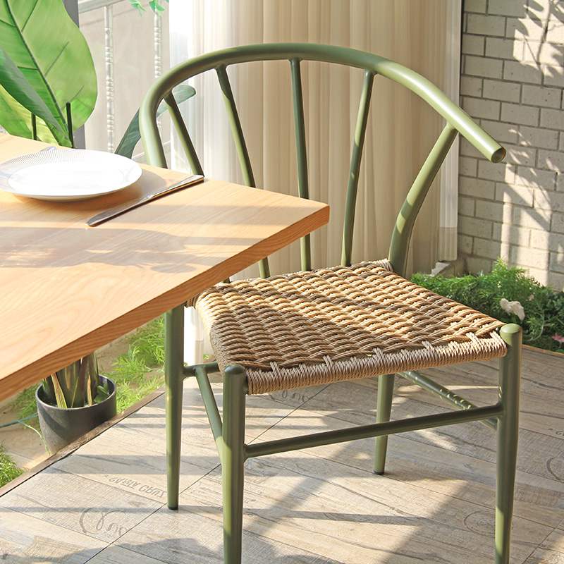 Rattan Wishbone Chair Famous Classic Design Wicker Seat Y Back Chair