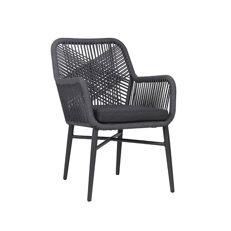 Garden Rope Chair Waterproof Sunscreen Durability Outdoor Chair