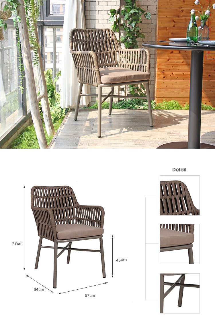 Flat Rope Outdoor Chair