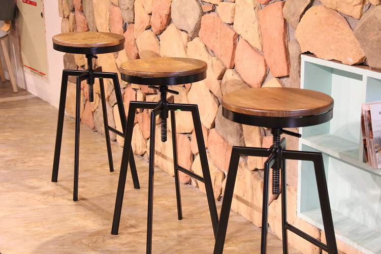 Swivel Height Adjustable Bar Stool