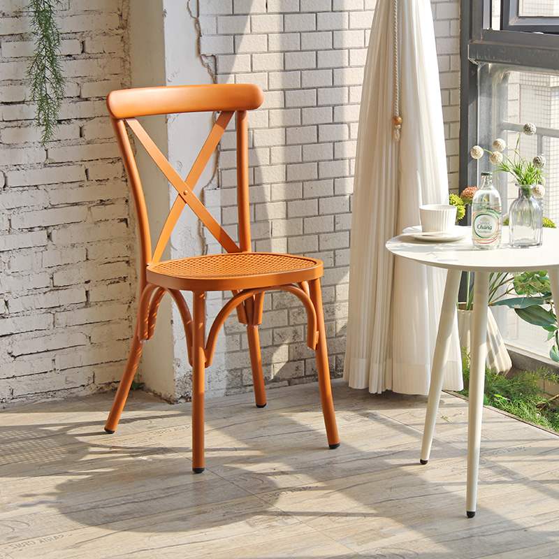 Weather Resistant Wedding Hotel Banquet Rustic Cross Back Chair
