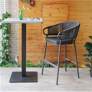 Commercial Industrial Garden Waterproof Relaxed Rope Bar Chair