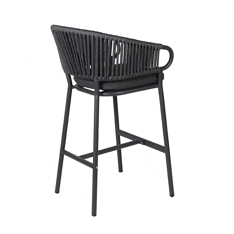 Commercial Industrial Garden Waterproof Relaxed Rope Bar Chair