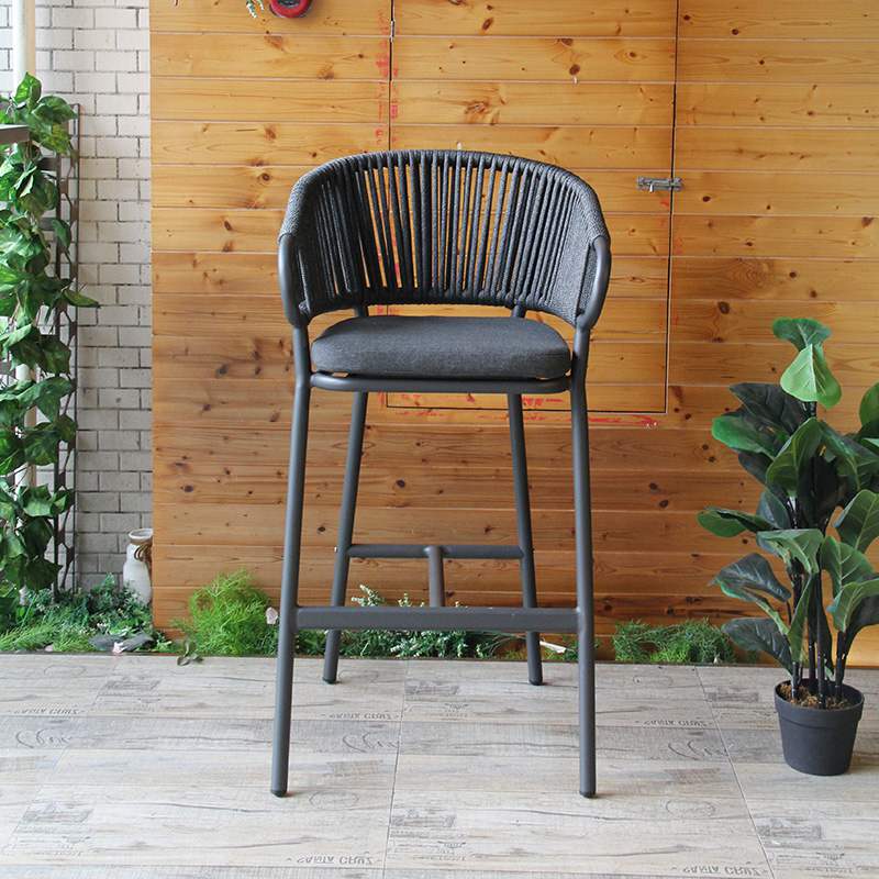 Commercial Industrial Garden Waterproof Relaxed Rope Bar Chair