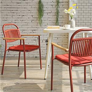 Leisure Elegance Restaurant Bistro Rope Garden Dinner Chair