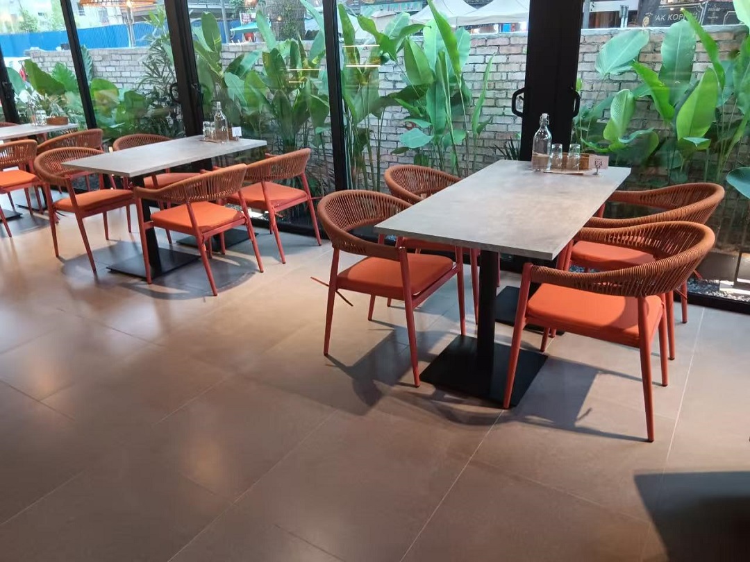 Woven Rope Dining Chairs