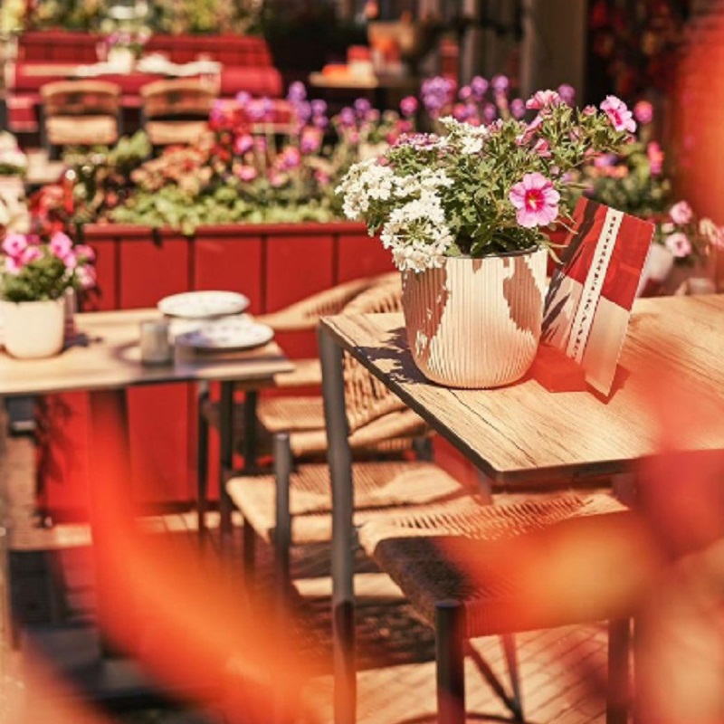 PE Rattan Bar Chairs