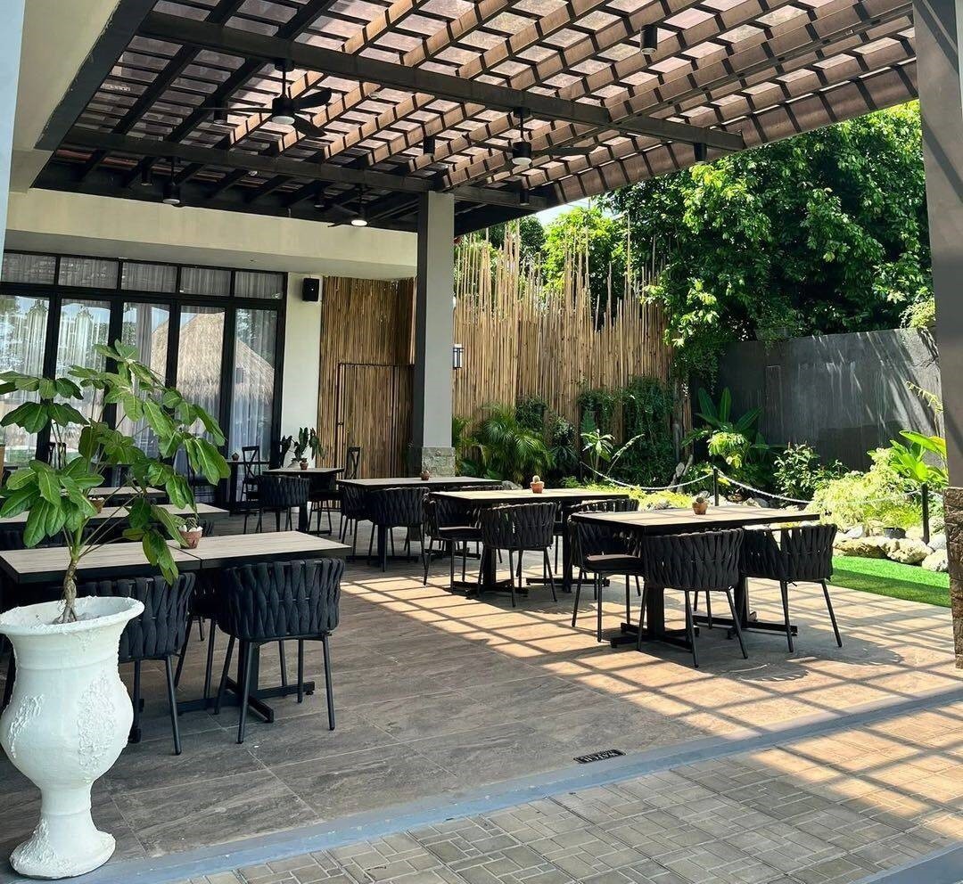 Outdoor Woven Rope Dining Chairs