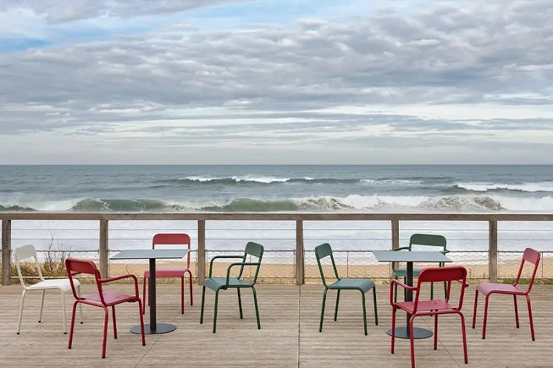 Aluminum Chairs and Tables