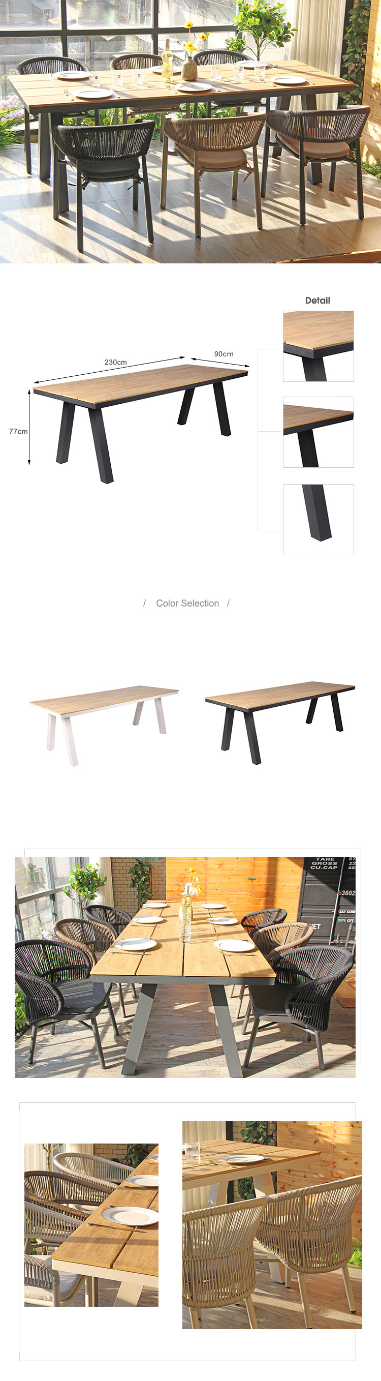 Large Outdoor Table