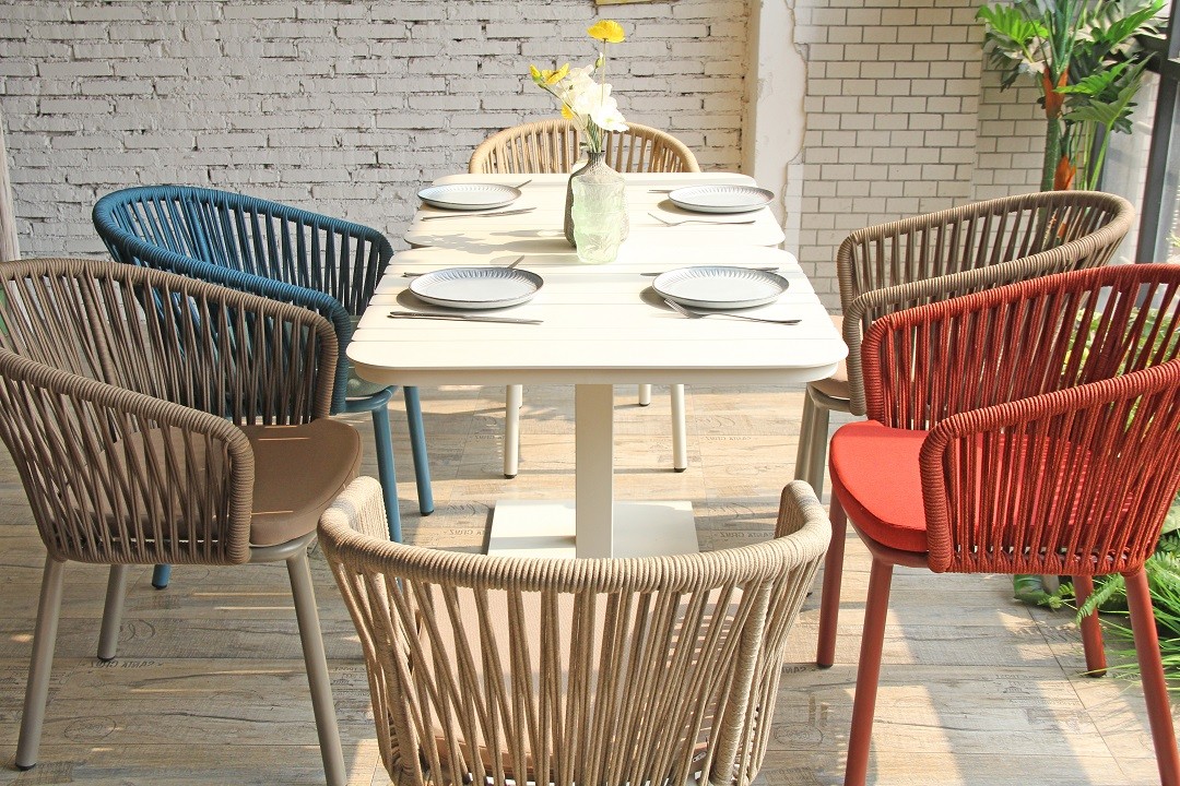 waterproof woven rope chair manufacturer