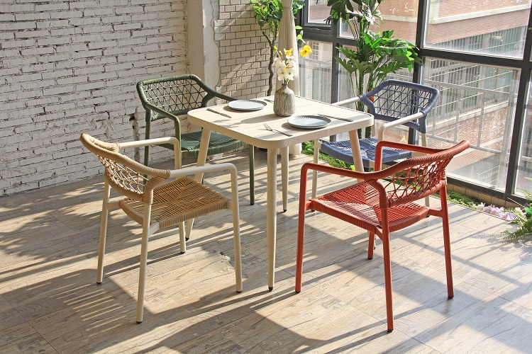 Outdoor Chairs and Table Set