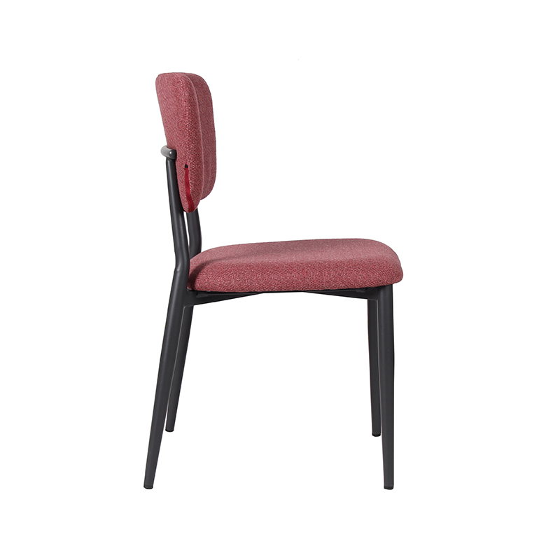 Elegant Outdoor Stainless Steel Frame Fabric Upholstered Waterproof Chair