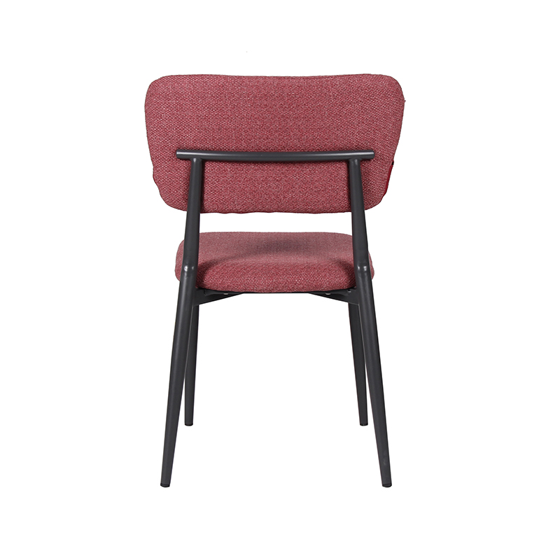 Elegant Outdoor Stainless Steel Frame Fabric Upholstered Waterproof Chair