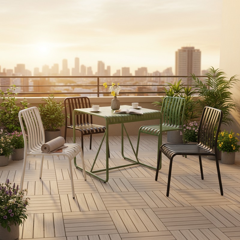 Waarom is aluminium tuinmeubilair perfect voor uw terras?