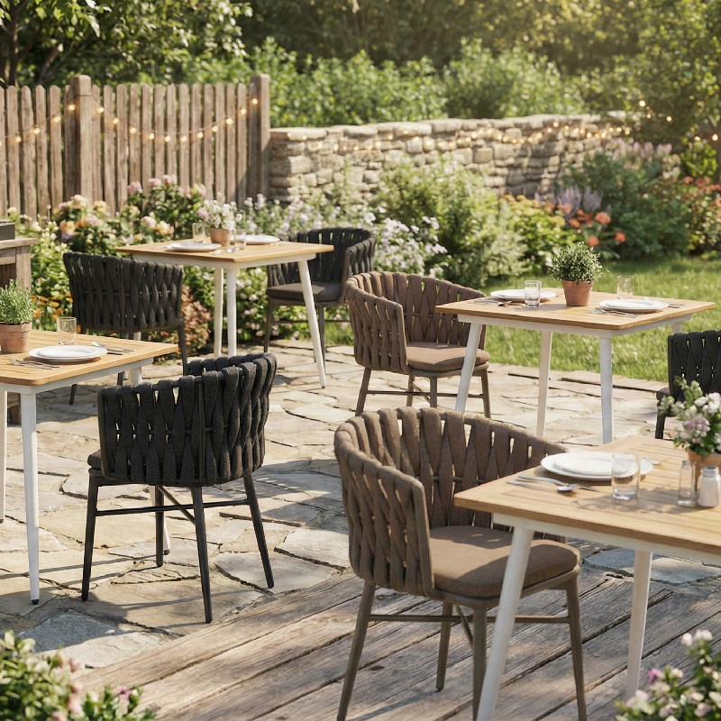 Outdoor Furniture Trend: The Perfect Balance Between Weather Resistance and Design Aesthetics
