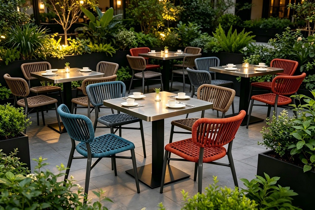 Synthetic Rope Chairs