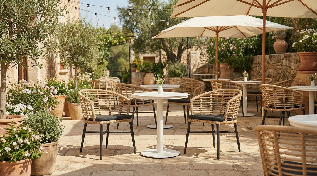 Outdoor Woven Furniture For Restaurants