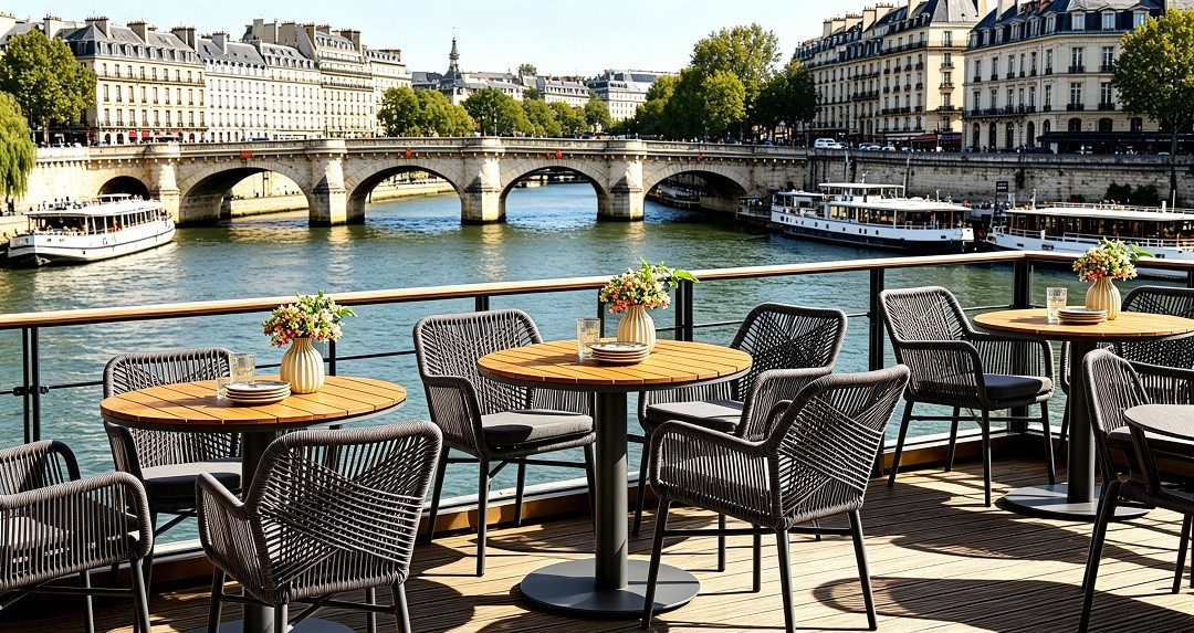 Outdoor Woven Rope Dining Chairs