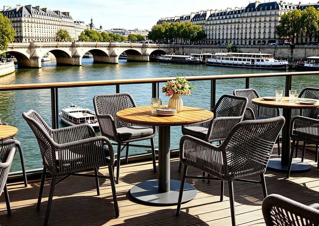 Woven Rope Dining Chairs