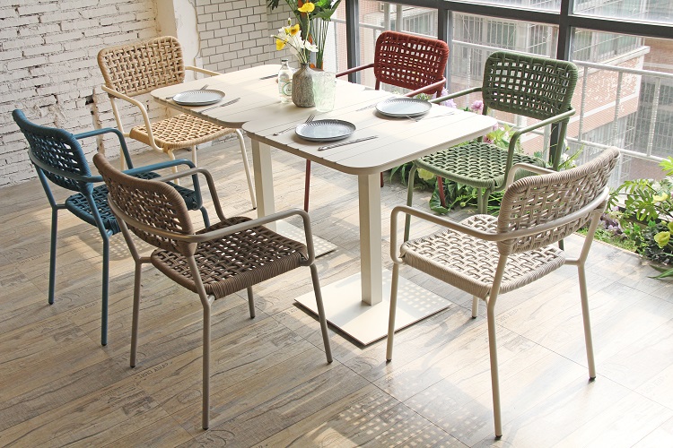 Rope Woven Arm Chair
