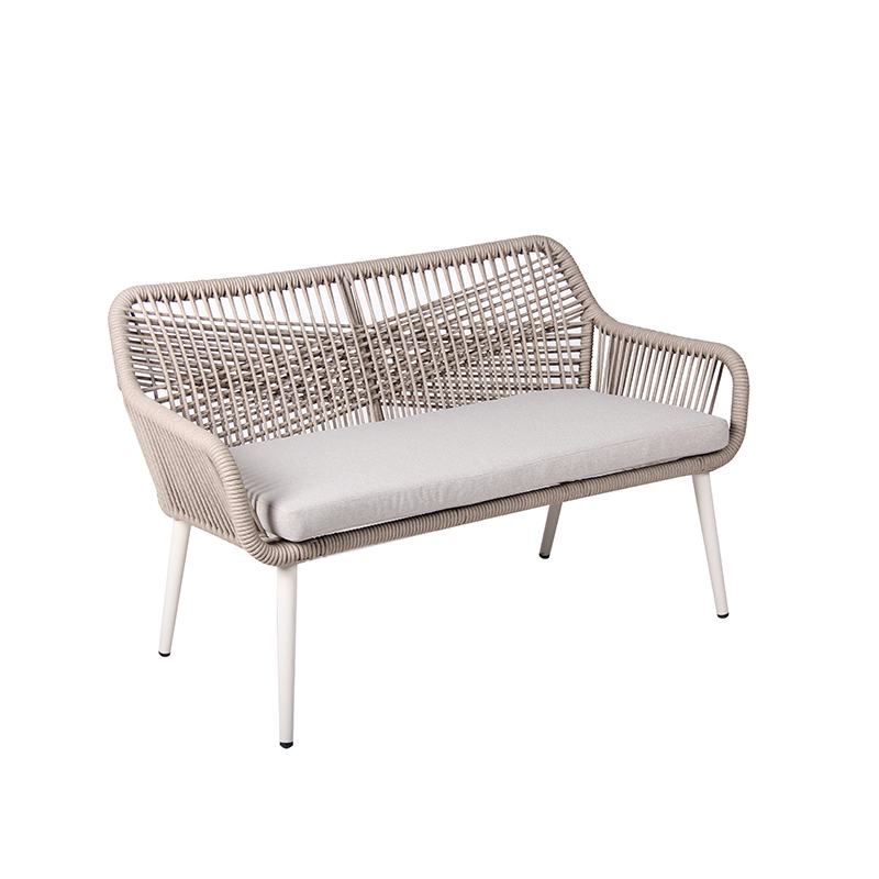 High Quality Rope Outdoor Furniture Sofa Set For Backyard Terrace Garden