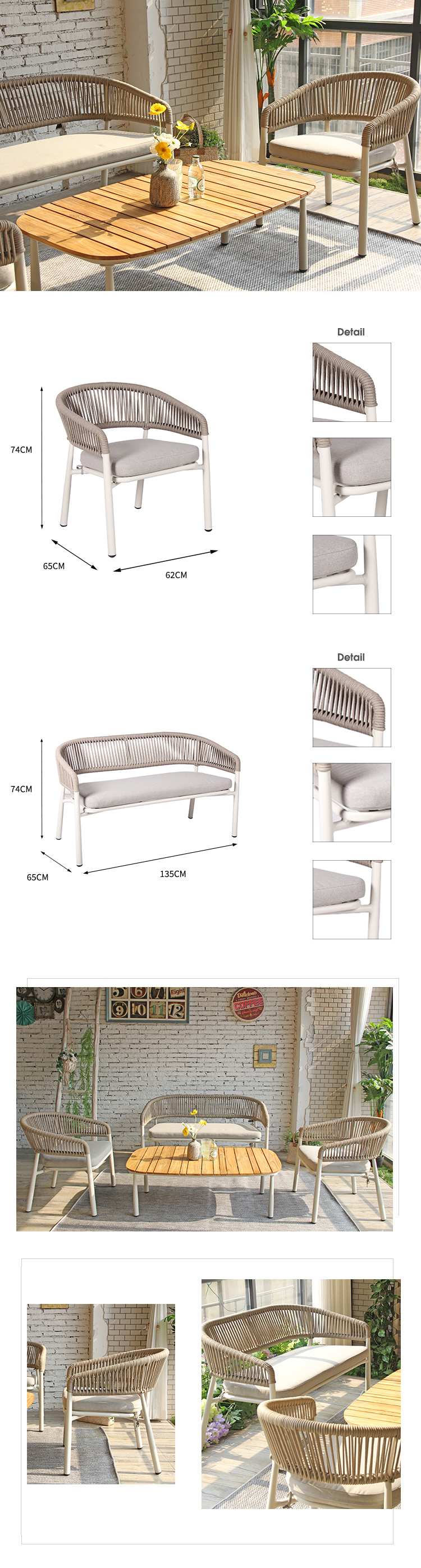 Outdoor Sofa Set