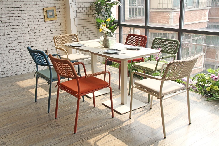 Outdoor Woven Rope Chair