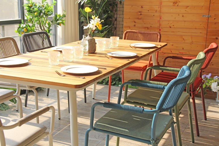 Outside Table Chair Dining Set