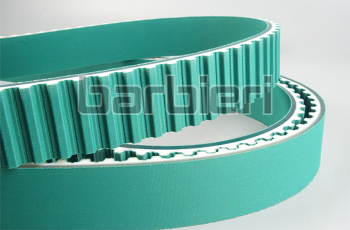 Integrated Double-sided Nylon Cloth Clip PU Adhesive Timing Belt