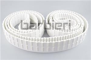 Polyurethane Steel Wire Timing Belt Plus Baffle Block