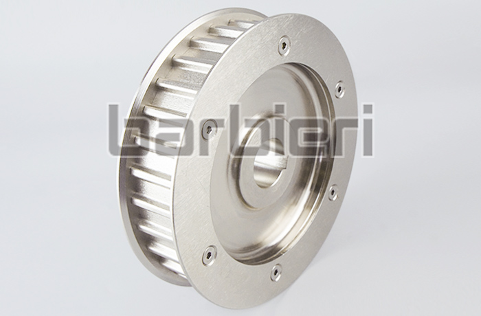 Customize 45# Steel Synchronous Pulley According To Drawing